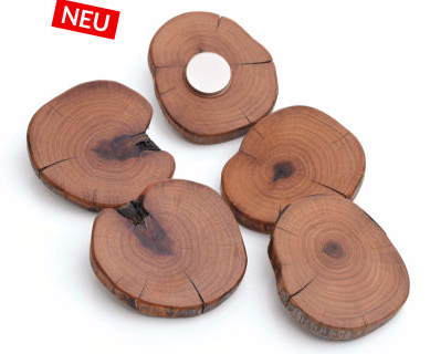 Magnete aus Holz, Holzmagnete, Kühlschrankmagnete handgefertigt, Magnete für Magnettafeln, Handgefertigtes aus Holz, Holzknopf & mehr, Olivenholz